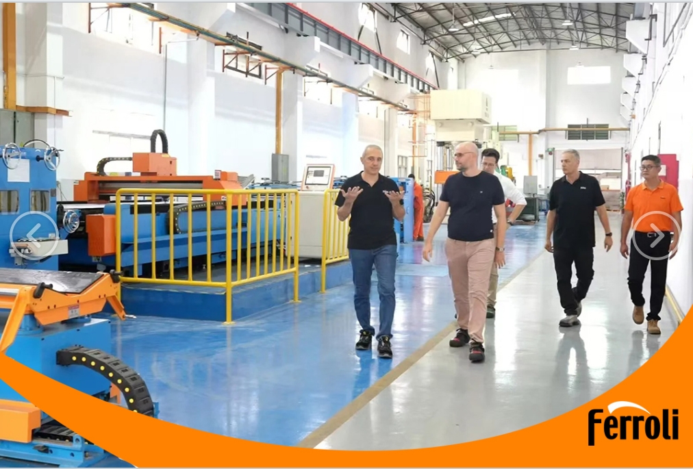 122cc太阳成CEO一行莅临中国区广东生产基地视察